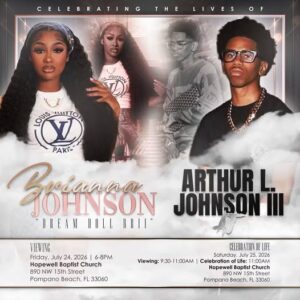 Bri’anna Johnson death obituary Florida, celebration of life announced as family honors her memory
